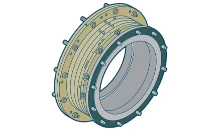 3D illustration bearing