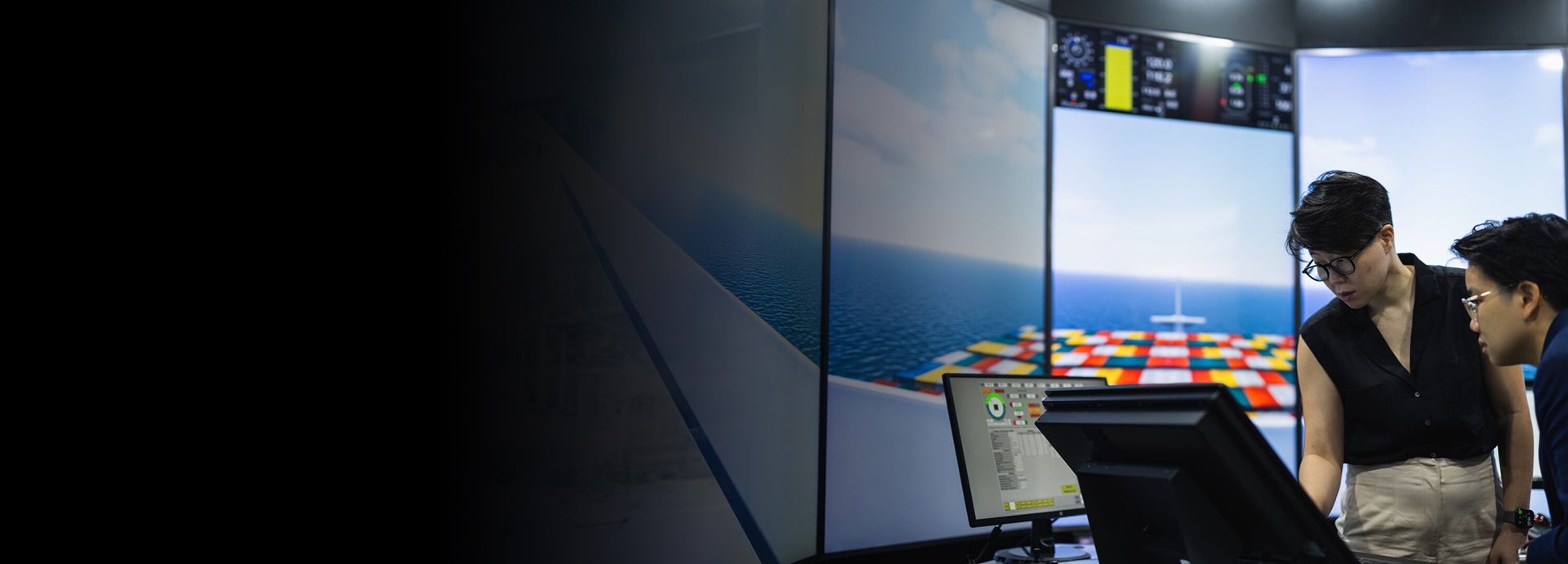 Wärtsilä Simulation and training solution in use