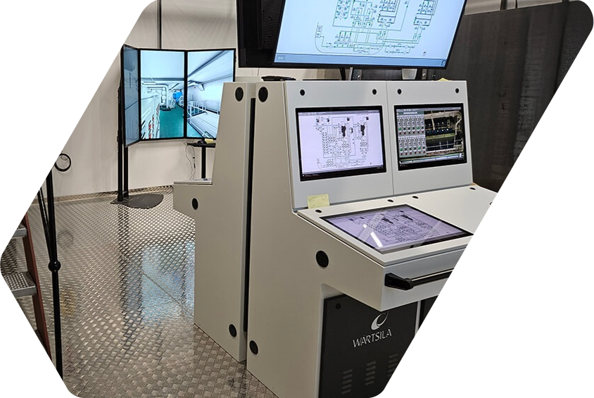Engine room simulator
