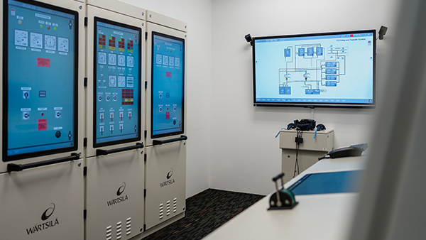 Wärtsilä Technological simulator arrangement