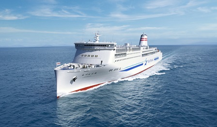 Lavender new ferry Shin Nihonkai Ferry Co., Ltd.