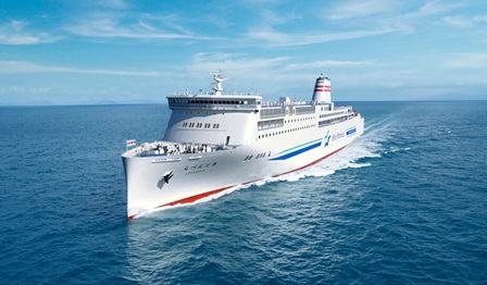 Lavender new ferry Shin Nihonkai Ferry Co., Ltd.
