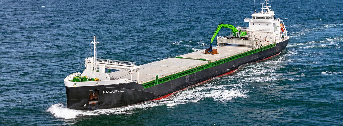 Aasen Shipping's modern bulk carrier