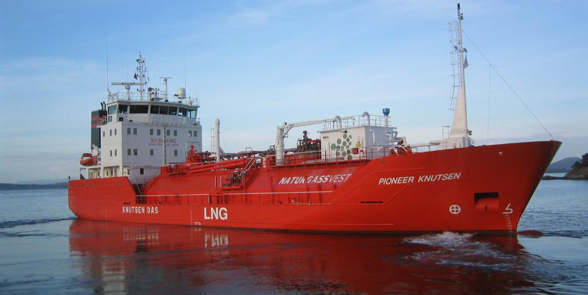 LNG vessel for Knutsen OAS Shipping reference