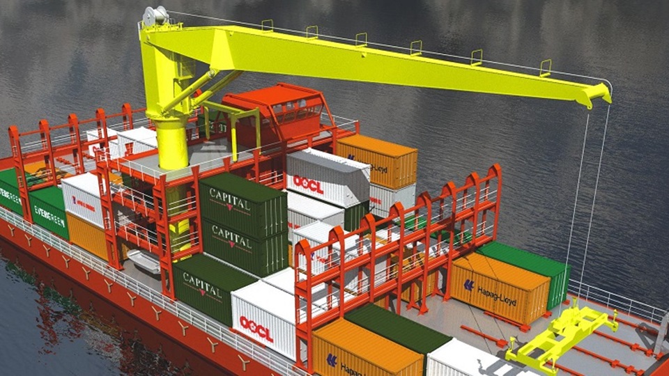 Port Feeder Barge SD