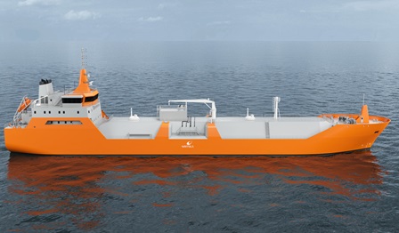 CHS for a LNG bunkering vessel at SOE