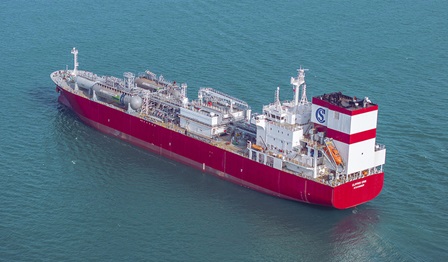 Solvang ASA Clipper Eris ethylene carrier