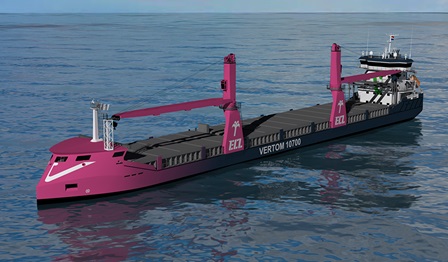 Geared Tweendecker Vertom Render © Vertom Group