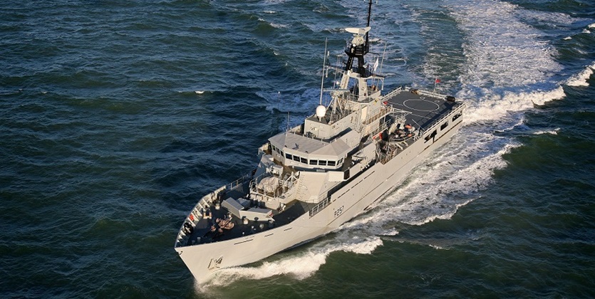 HMS Clyde Courtesy BAE Systems 
