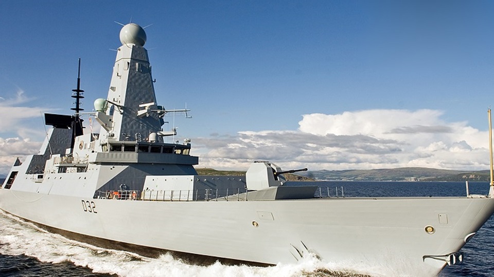 HMS Daring Courtesy BAE Systems 