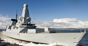 HMS Daring Courtesy BAE Systems