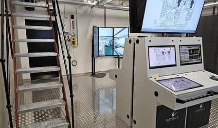 SIMAC’s ERS TechSim engine room simulator