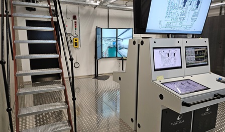 SIMAC’s ERS TechSim engine room simulator