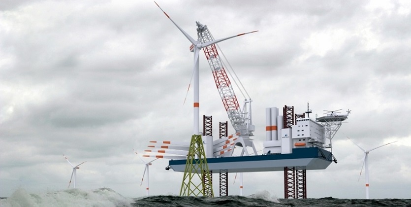 High Performance Turbine Installation Vessel