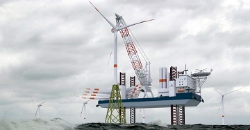 High Performance Turbine Installation Vessel 