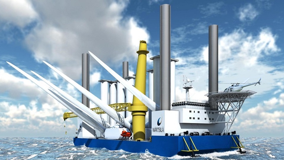 Jack-up Crane Barge 