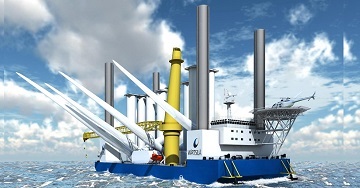 Jack-up Crane Barge 