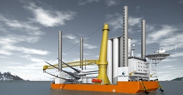 Jack-up Crane Vessel 