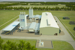 Artist illustration of the coming plant, Source: Denton Municipal Electric