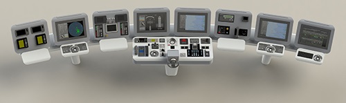 Megayacht GY85-Navigation Console 1