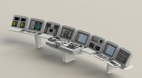 Megayacht GY85-Navigation Console 2