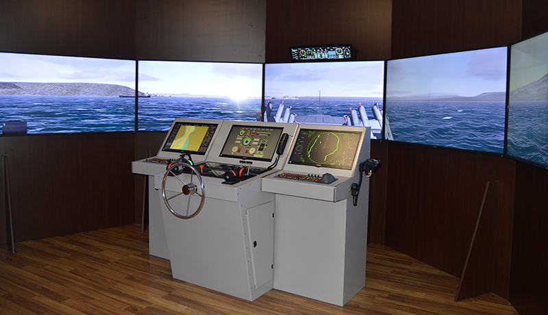 Wärtsilä bridge simulators provide realistic hands-on training for NVNA’s maritime students. Copyright: Nikola Vaptsarov Naval Academy