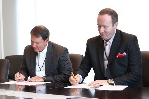 The agreement was signed by Mr Javier Cavada, President of Wärtsilä Energy Solutions and Mr Bob Schaffeld, Senior Vice President and Chief Commercial Officer, Southern Power