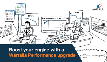 Wartsila 46 performance upgrade