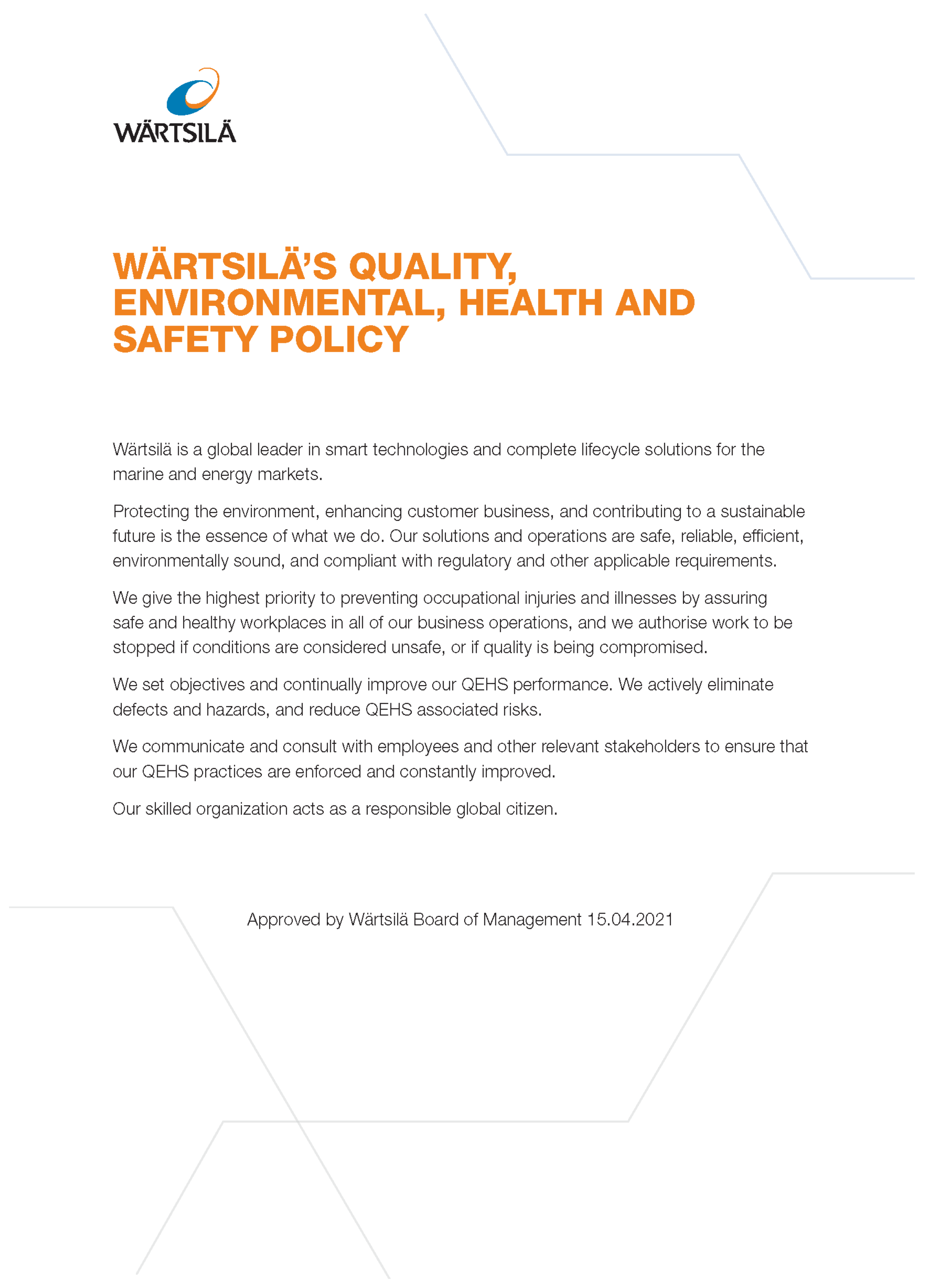 QEHS policy_2021