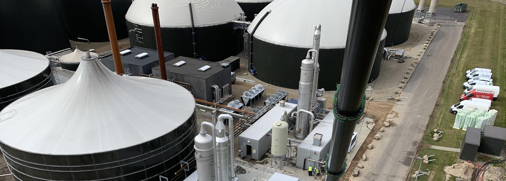 The Wärtsilä biogas polishing and liquefaction units at Tekniska Verken (Linköping, Sweden) are utilising food waste and turning the produced biogas into bioLNG.