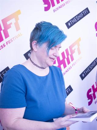 Shift business festival faced AI and algorithms in all its glory2