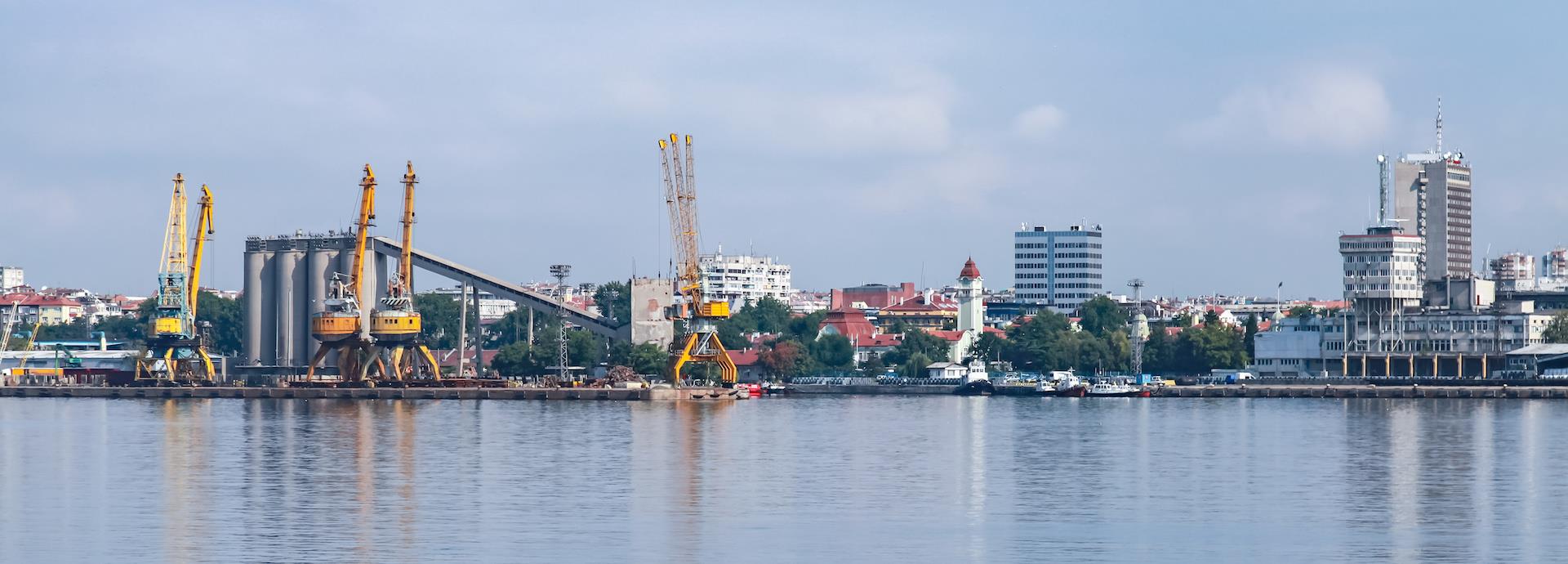 Port of Burgas,Bulgaria