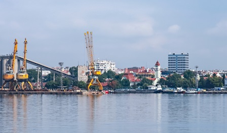 Port of Burgas,Bulgaria