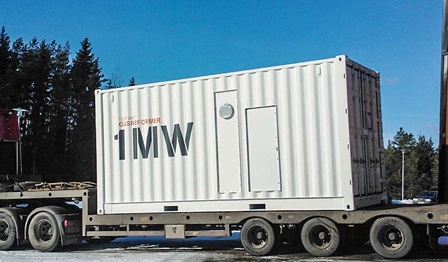 GasReformer test unit ready to leave for Bermeo, Spain