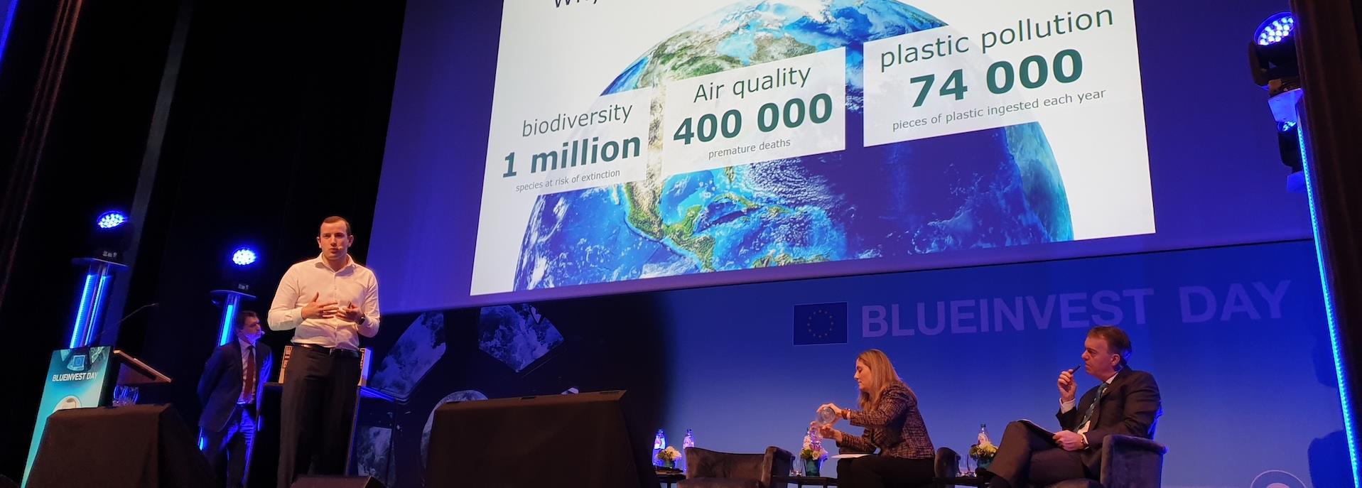 Speaker at Blue Invest Day