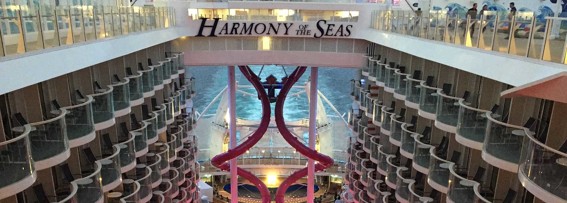 Royal Caribbean Cruise Lines’ 362-metre Harmony of the Seas launched last May.