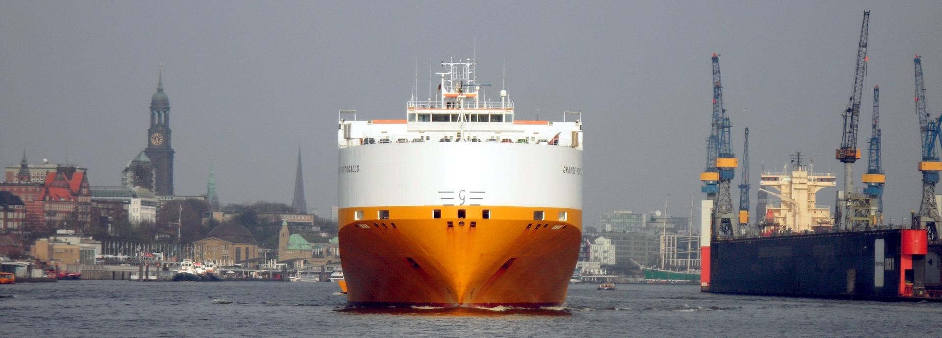 Grimaldi Ro-Ro ship the Grande Portogallo