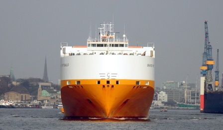 Grimaldi Ro-Ro ship the Grande Portogallo