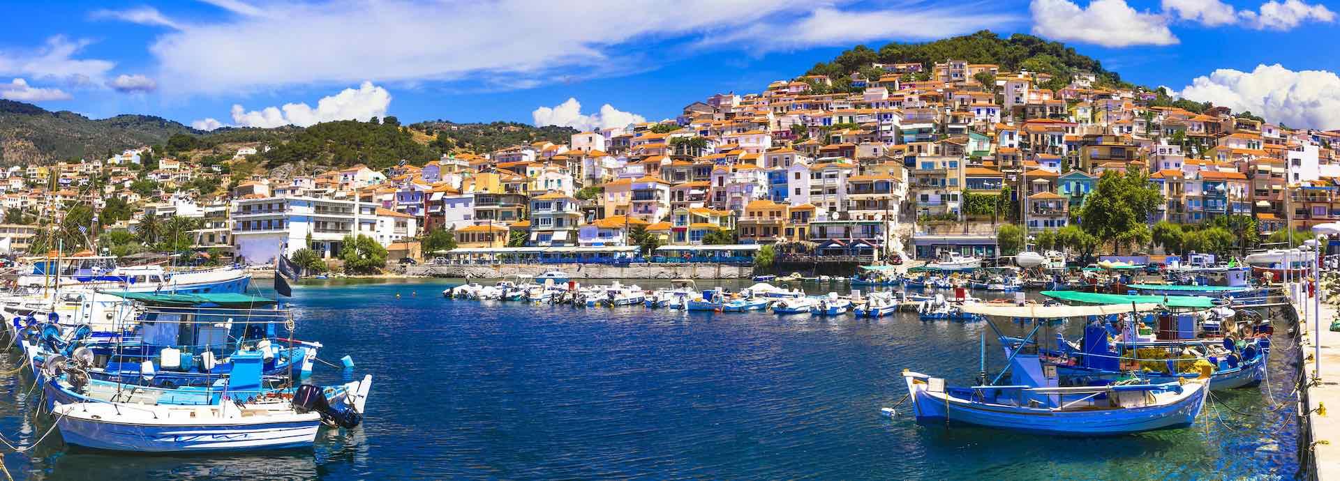 Lesvos port, Greece