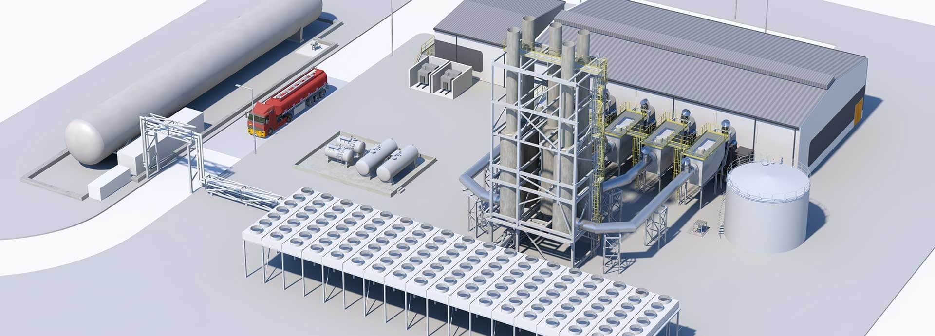 Natural gas takes the role as backup fuel