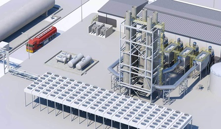 Natural gas takes the role as backup fuel