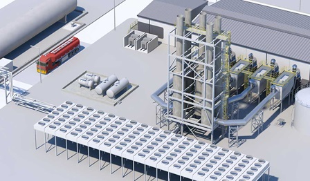 Natural gas takes the role as backup fuel