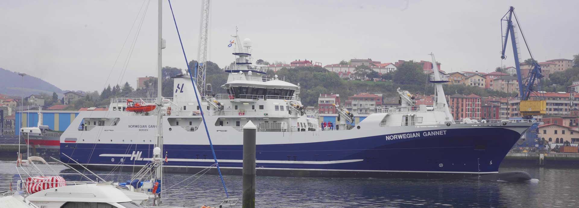 Propulsion Control on the Norwegian Gannet