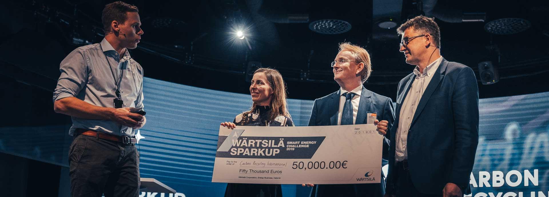 SparkUp Challenge winner, Carbon Recycling International, wants to make an impact with Power-to-X