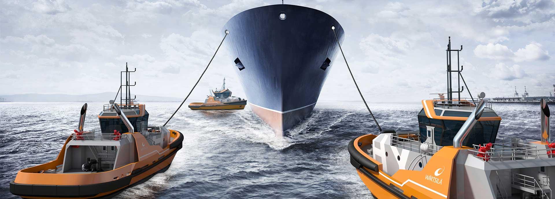 The Wartsila HY TUG system Electric hybrid designs to save costs and reduce emissions