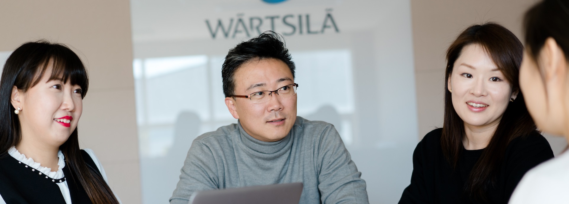 Wärtsilä Korea employees